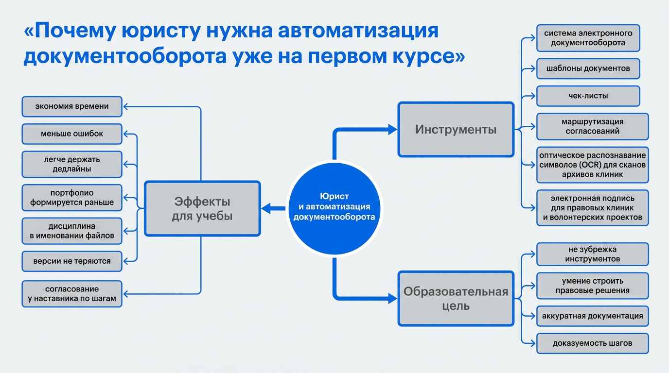 Зачем юристу автоматизация документооборота
